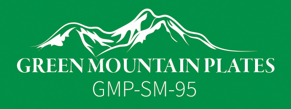 Green Mountain Plate - (photopolymer plate)