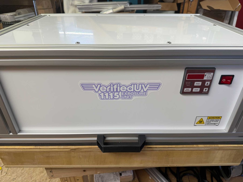 11x15 VerifiedUV 365nM LED Base Speed Vacuum Exposure System with integrated timer (ready to ship)