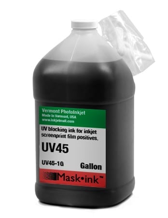 UV45 black inkjet film dye ink - 1 Gallon
