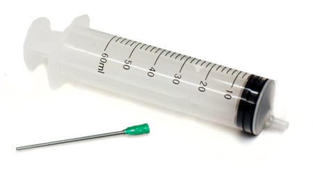 60ml Syringe with 3&quot; blunt needle