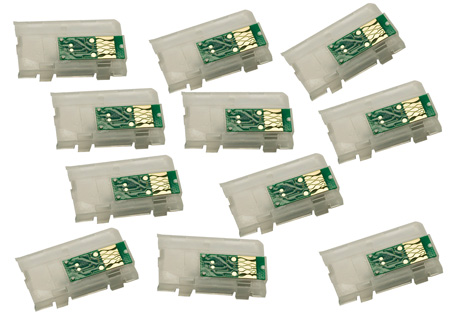 Auto Reset chips for 4900 printer - set of 11