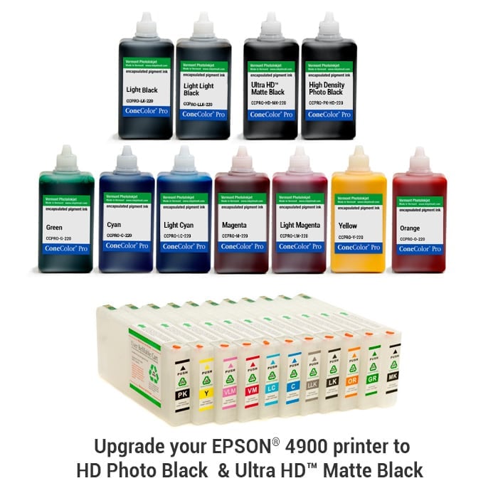 Pro 4900 -  ConeColor Pro HD archival color ink system, 220ml