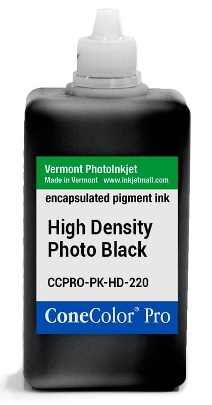 [CCPRO-PK-HD-220] ConeColor Pro ink, 220ml, HD Photo Black