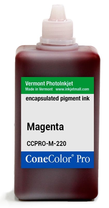 ConeColor Pro ink, 220ml, Magenta - NOW UPGRADED TO CCPRO-VMHDX-220