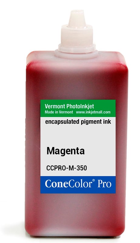 ConeColor Pro ink, 350ml, Magenta - - NOW UPGRADED TO CCPRO-VMHDX-350