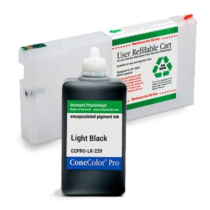 ConeColor Pro, 4900, Refill Cartridge, 220ml Ink, Light Black