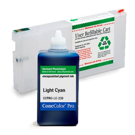 ConeColor Pro, 4900, Refill Cartridge, 220ml Ink, Light Cyan