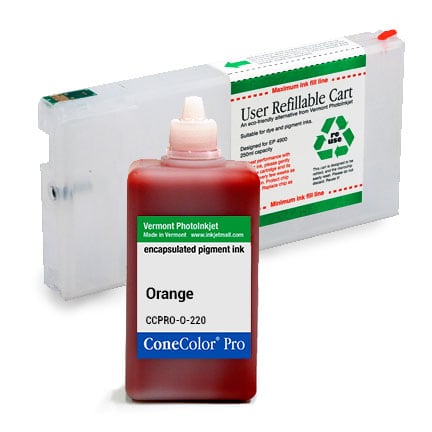 [CCP-4900-220-O-KIT] ConeColor Pro, 4900, Refill Cartridge, 220ml Ink, Orange