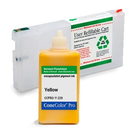 ConeColor Pro, 4900, Refill Cartridge, 220ml Ink, Yellow