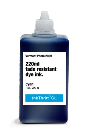 [ITCL-220-C] InkThrift CL dye ink, 220ml, Cyan