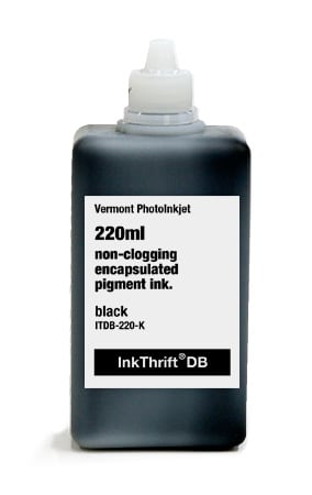 InkThrift DB Pigment ink, 220ml, Black