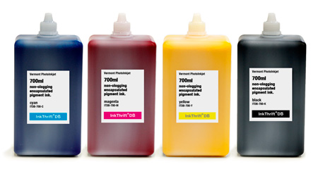 InkThrift DB pigment ink, 700ml, Set of 4 colors