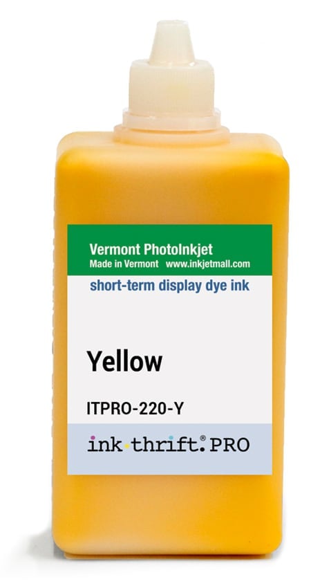 [ITPRO-220-YK3] InkThrift Pro dye ink - 220ml - Yellow (K3)