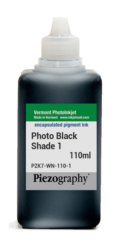 Piezography, 110ml, Shade 1 Photo Black - NOW UPGRADED TO HDPK-110