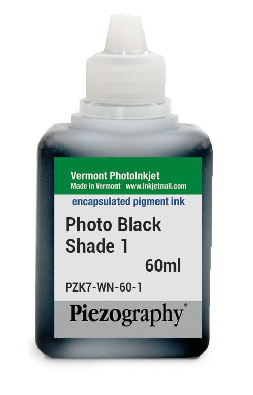 Piezography, 60ml, Shade 1 Photo Black (Warm Neutral Shade 1, or WN1)