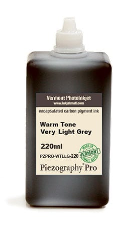 Piezography Pro, Warm Tone, Very Light Grey, 220ml