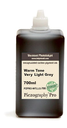 [PZPRO-WT-VLG-700] Piezography Pro, Warm Tone, Very Light Grey, 700ml