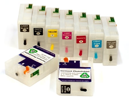 Refillable Cartridge Kit - Epson 3880 - without syringes
