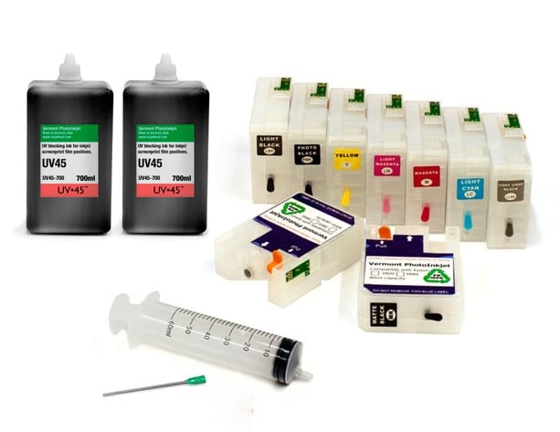 Refilling Ink Cartridge Kit Maintenance Kit Tool for Epson Stylus Pro 7800 9800 