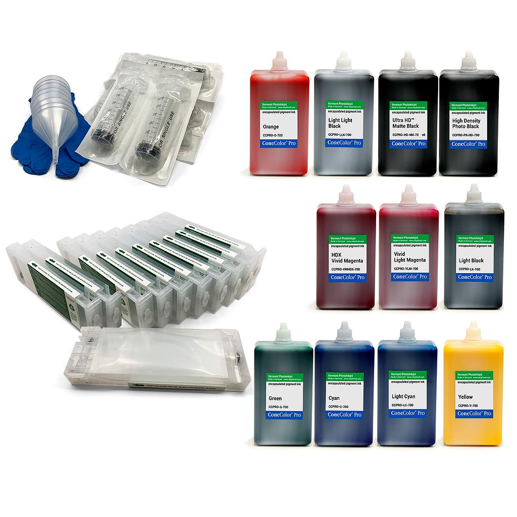 ConeColor Pro 700ml Kit for EPSON SureColor P7000 and P9000