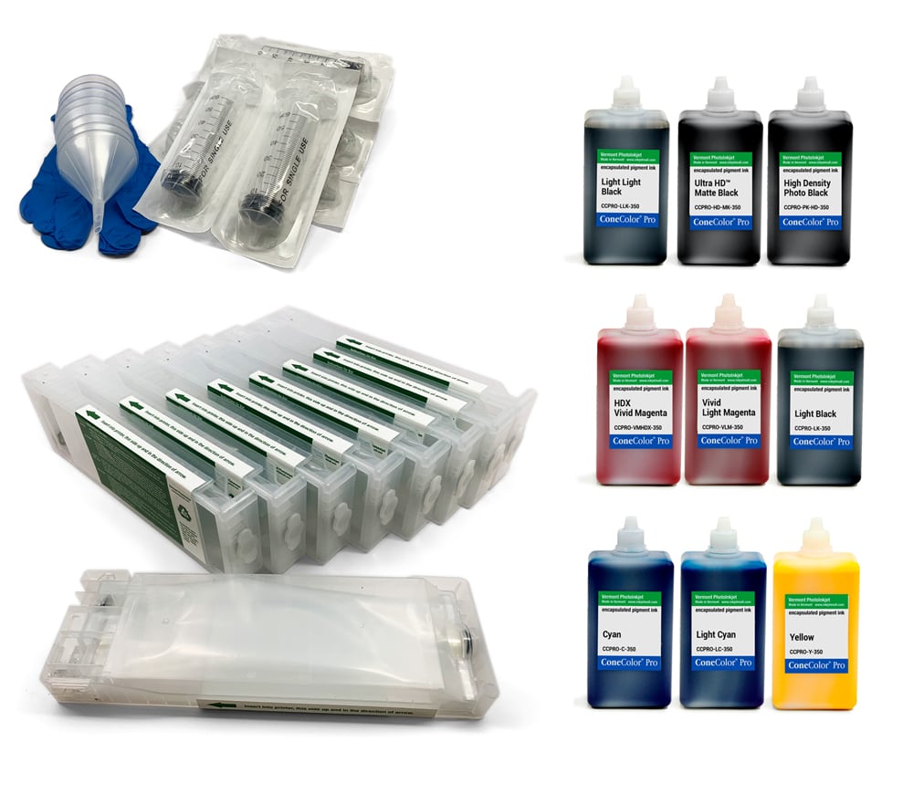ConeColor Pro 350ml Kit for EPSON SureColor P6000 and P8000