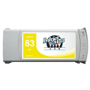 Yellow HP 83 Replacement Cartridge - C4943A
