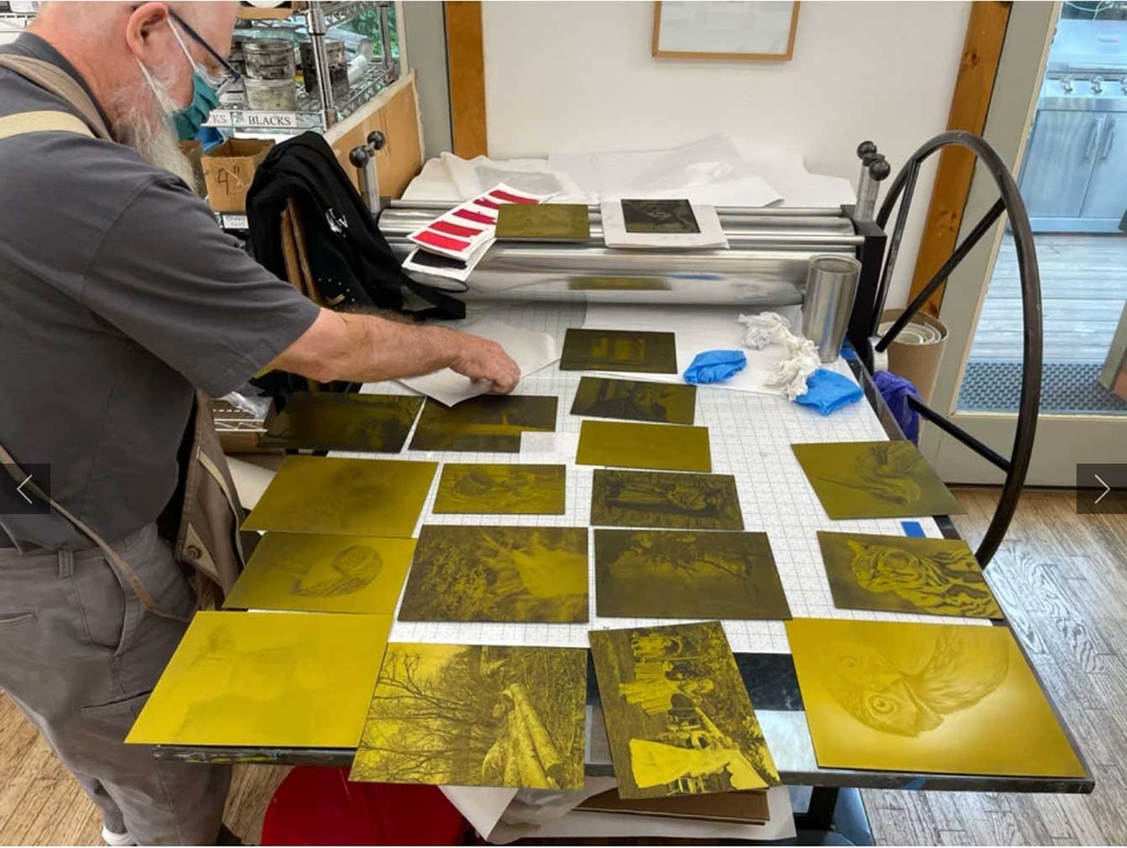 Direct To Plate Intaglio &amp; Photogravure Workshop: Sept &amp; Oct 2022