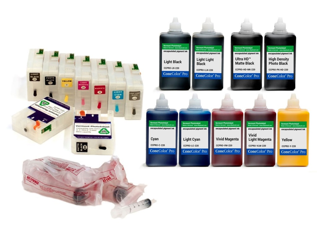 Pro 3880 -  ConeColor Pro HD archival color ink system, 220ml