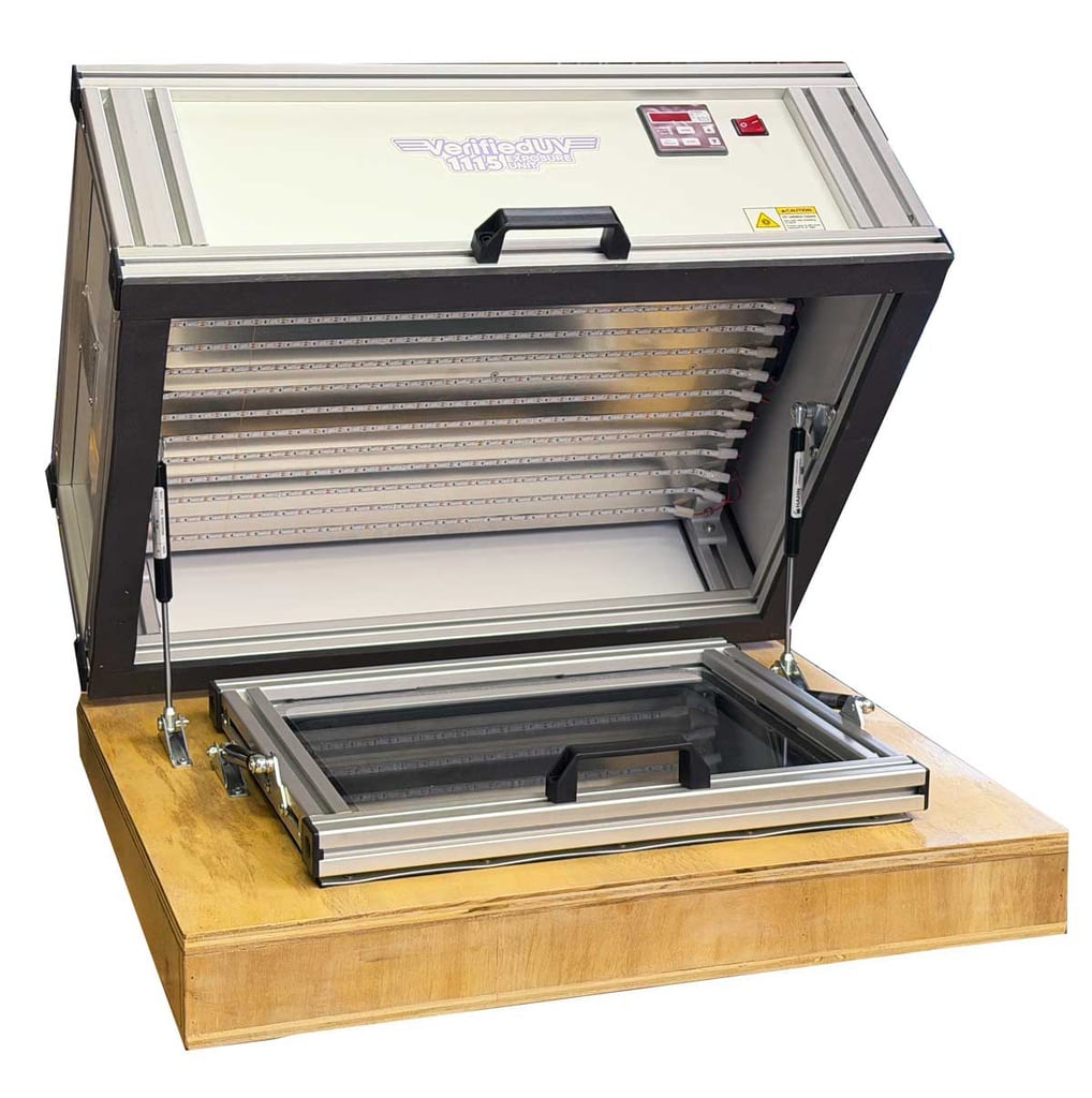 11x15 VerifiedUV 365nM LED Base Speed Vacuum Exposure System with integrated timer (ready to ship)