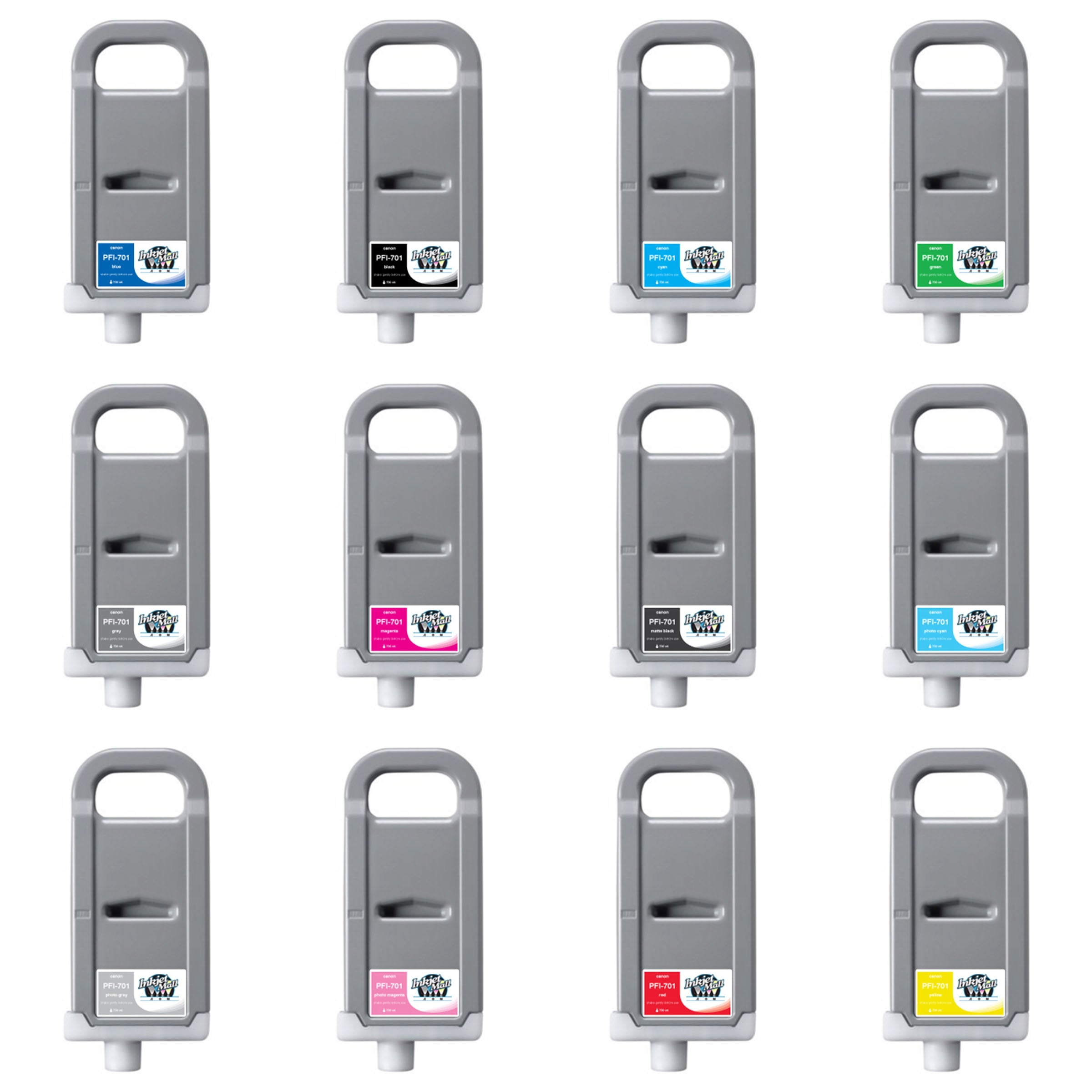 Z-Hidden / Canon Printer Products / 301, 302, 701, &amp; 702 Series Cartridges for Canon Printers