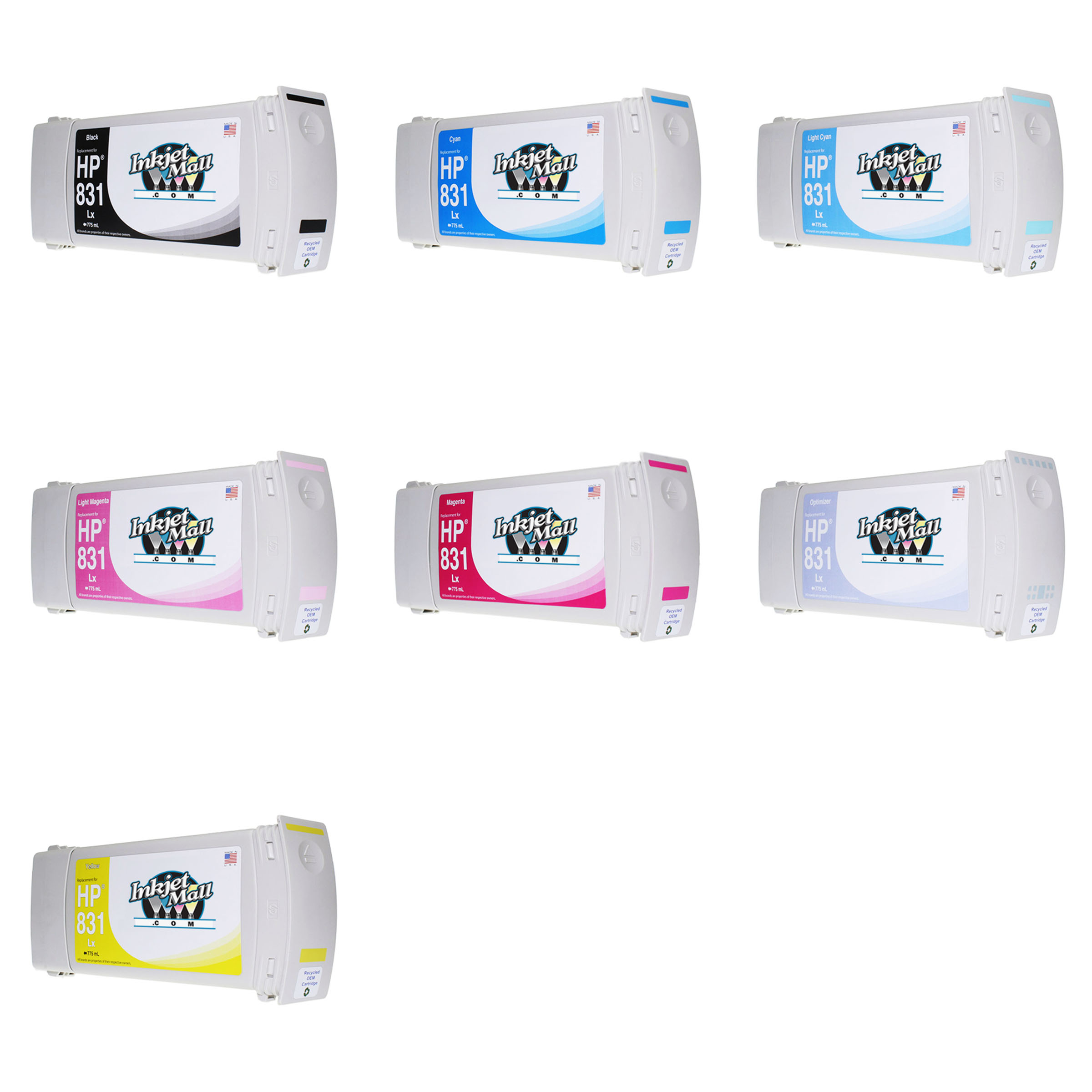 Z-Hidden / Hewlett Packard Printer Products / HP 831 Inks