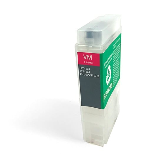[RCS-R3000-V2-VM] 60ml Refillable Cartridge, Auto-Reset Chip - R3000 - Vivid Magenta