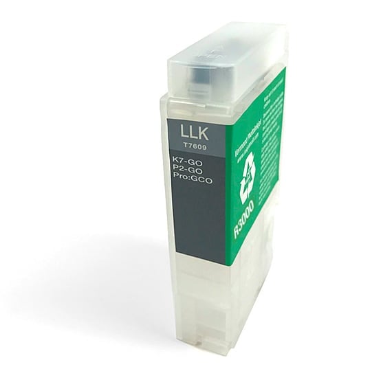[RCS-R3000-V2-LLK] 60ml Refillable Cartridge, Auto-Reset Chip - R3000 - Light Light Black