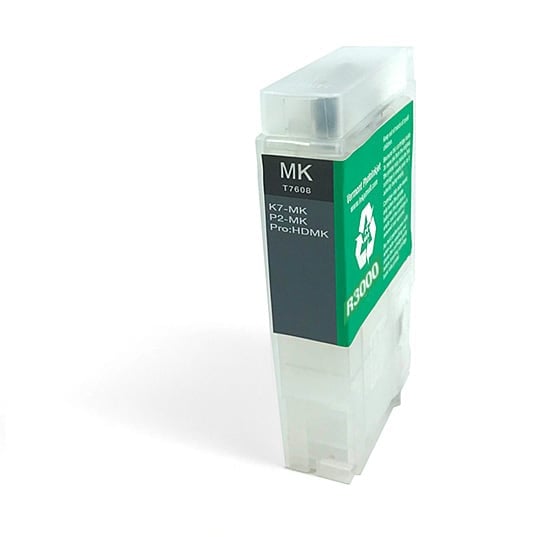 [RCS-R3000-V2-MK] 60ml Refillable Cartridge, Auto-Reset Chip - R3000 - Matte Black