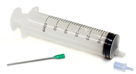[ACC-SYR-BLNT-TIP] 60ml Syringe, 3" blunt needle, &amp; Priming Tip