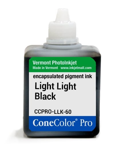 [CCPRO-LLK-60] ConeColor Pro ink, 60ml, Light Light Black