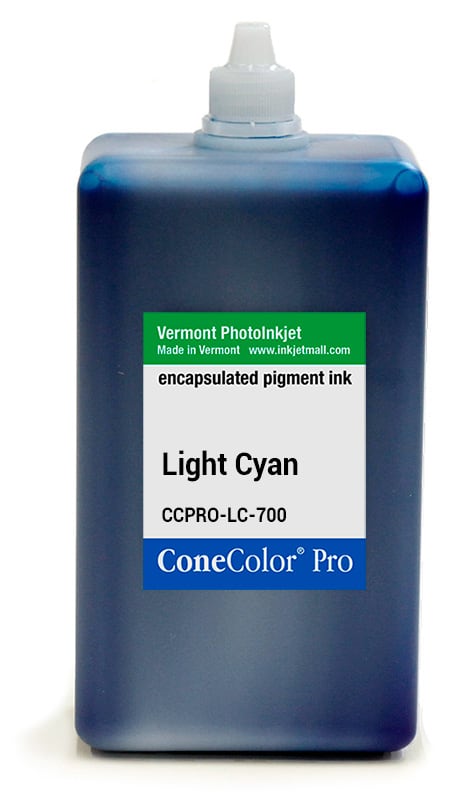 ConeColor Pro ink, 700ml, Light Cyan | InkjetMall