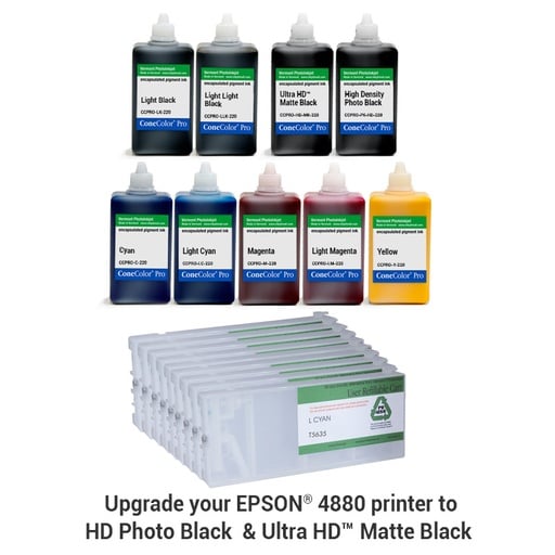 [CCP-4880-220-KITHD] Pro 4880 -  ConeColor Pro HD archival color ink system, 220ml