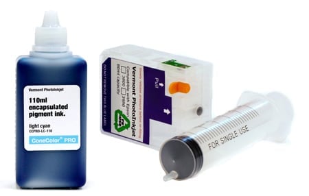 [CCP-38XX-110-LC-KIT] ConeColor Pro, 3800-3880 Refill Cartridge, 110ml Ink, Light Cyan