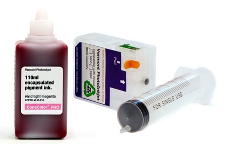 [CCP-3880-110-VLM-KIT] ConeColor Pro, 3880 Refill Cartridge, 110ml Ink, Vivid Light Magenta