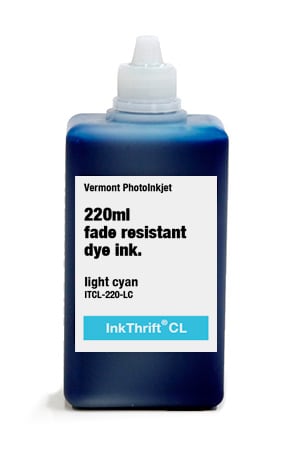 [ITCL-220-LC] InkThrift CL dye ink, 220ml, Light Cyan