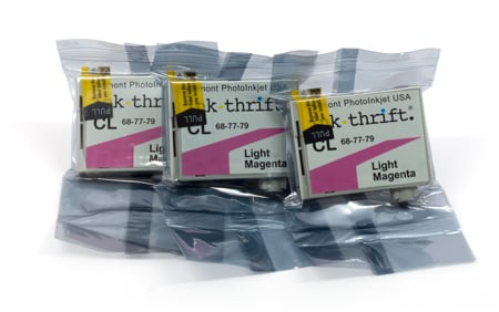 [EZC-CL-3XLM] InkThrift CL ink capsules - Set of three - light magenta