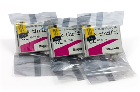[EZC-CL-3XM] InkThrift CL ink capsules - Set of three - magenta