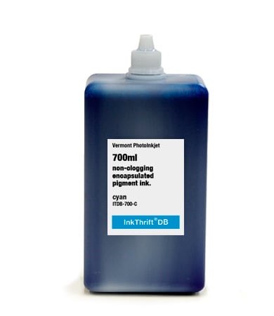 [ITDB-700-C] InkThrift DB Pigment ink, 700ml, Cyan