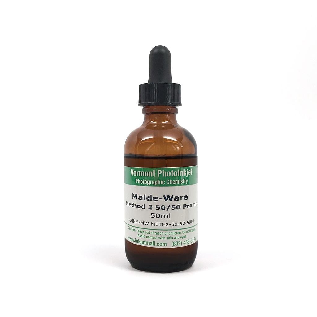 [CHEM-MW-METH3-50-50-50ML] Malde-Ware Methodology 3, Sensitized 50-50 Platinum-Palladium, 50ml