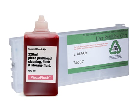 [PZFK-7800-220-LK] PiezoFlush® cartridge combo, Epson Epson 7800 / 9800, printers LK position