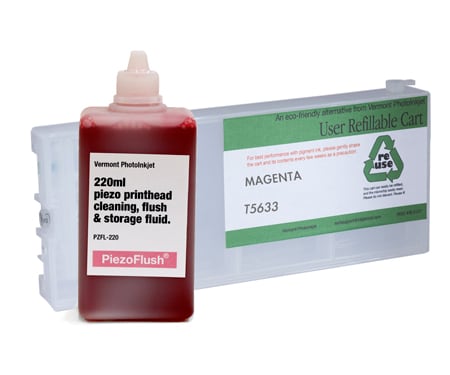 [PZFK-7800-220-M] PiezoFlush® cartridge combo, Epson Epson 7800 / 9800, printers VM position