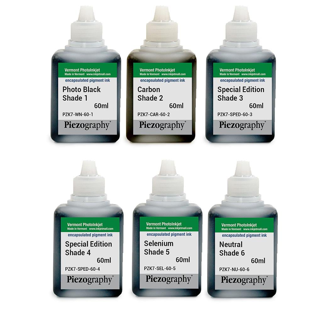 [PIEZODN-SPED-60-SET6] Piezography K6, Special Edition Tone, 60ml, Set of 6 Inks (PiezoDN only)