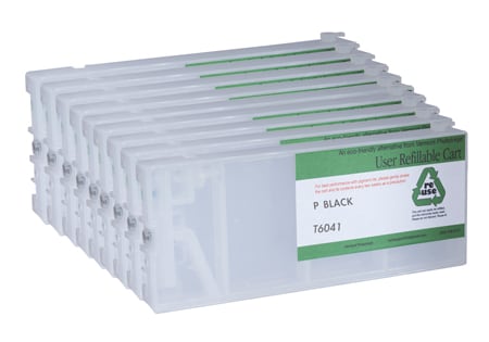 [RCS-4000-KIT8] Refillable Cartridge Kit with Reset Chips for EPSON Stylus Pro 4000, 7600, 9600 - Set 8