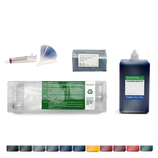 Single Starter Color Combo Sets for SureColor P6000, P7000, P8000, and P9000 Printers, 350mL or 700mL, select Color, comes with Chip Series #1
